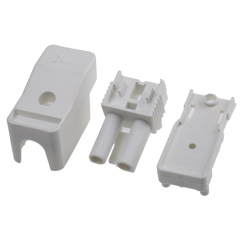 5 pcs - RS PRO Non-Fused Terminal Block, 2-Way, 16A, 2.5 mm² Wire, Screw Down Termination