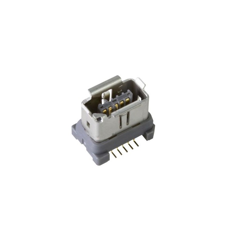 1 pcs - HARTING IX Industrial Series Female Ethernet Connector, PCB Mount, Cat6a