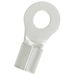 100 pcs - RS PRO Uninsulated Ring Terminal, 5.3mm Stud Size to 8mm² Wire Size