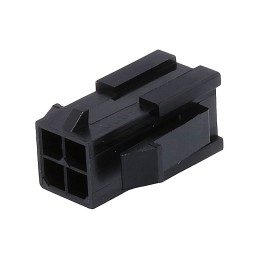 2500 pcs - Molex, Micro-Fit 3.0 Male Connector Housing, 3mm Pitch, 4 Way, 2 Row