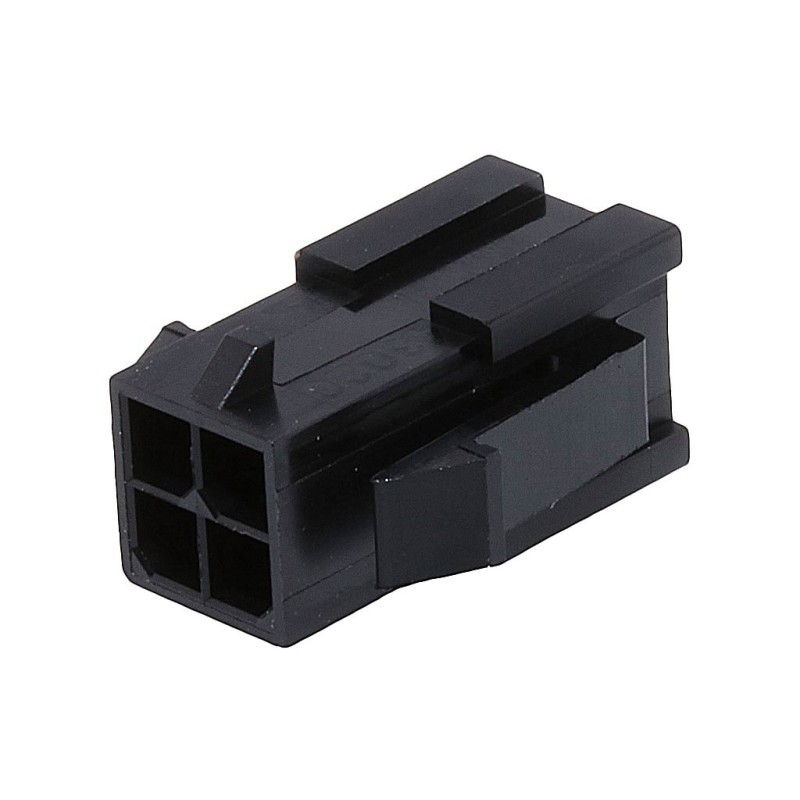 2500 pcs - Molex, Micro-Fit 3.0 Male Connector Housing, 3mm Pitch, 4 Way, 2 Row