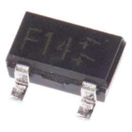 50 pcs - DTB114EKT146 ROHM DTB114EKT146 PNP Digital Transistor, -500 mA, 3-Pin SMT