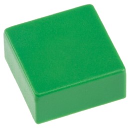 10 pcs - 714308050 Wurth Elektronik Green Tactile Switch Cap for WS-TSW Series with Square Actuator, 714308050