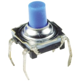 10 pcs - KSL0M411LFT IP60 Side, Top Tactile Switch, SPST 50 mA @ 32 V dc 6.2mm