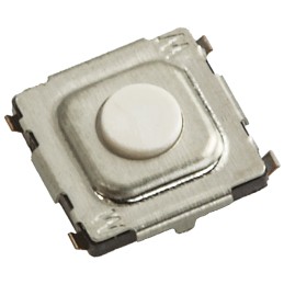 10 pcs - 431153015826 White Tactile Switch, SPST 20 mA 0.3mm Surface Mount