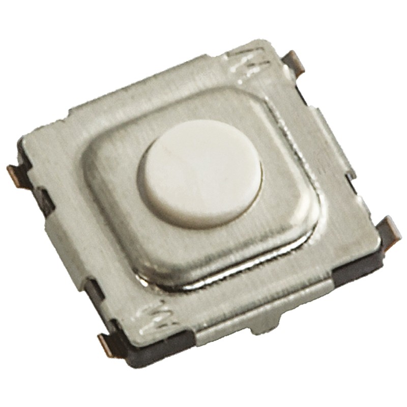 10 pcs - 431153015826 White Tactile Switch, SPST 20 mA 0.3mm Surface Mount
