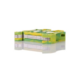 5 pcs - Phoenix Contact UT 10-PE Series Green/Yellow DIN Rail Terminal Block, 0.5 - 16mm², Single-Level, Screw