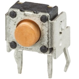 10 pcs - 431256038736 Pink Tactile Switch, SPST 50 mA @ 12 V dc 1.3mm Through Hole