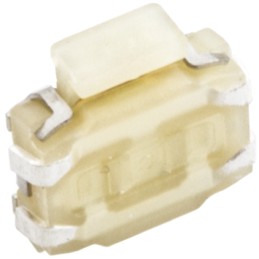 10 pcs - 434353045816 White Tactile Switch, SPST 50 mA @ 12 V dc 2.6mm Surface Mount