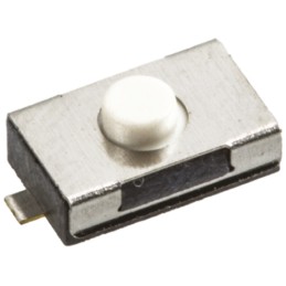 10 pcs - 434111025826 White Tactile Switch, SPST 50 mA @ 12 V dc 0.8mm Surface Mount