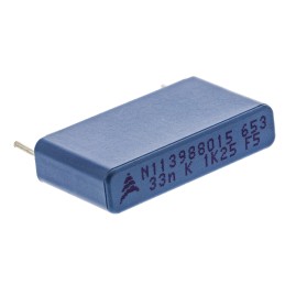 10 pcs - B32653A7333K000 EPCOS B32652 Polypropylene Film Capacitor, 1.25 kV dc, 500 V ac, ±10%, 33nF, Through Hole