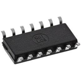10 pcs - SN74LVT125D Texas Instruments SN74LVT125D, Quad-Channel Non-Inverting 3-State Buffer, 14-Pin SOIC