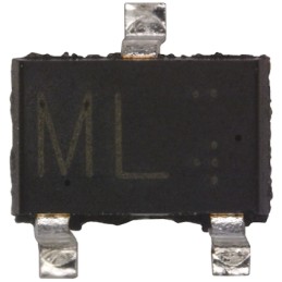 100 pcs - 2SA1577T106Q/R ROHM 2SA1577T106Q/R PNP Transistor, -500 mA, -32 V, 3-Pin SOT-323