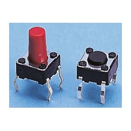 50 pcs - STTSKHHBW Grey Keyboard Switch, SPST 50 mA @ 12 V dc 3.5mm Snap-In