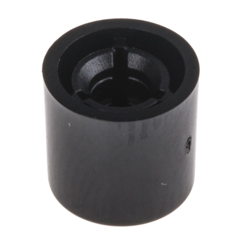 50 pcs - RS PRO Black Push Button Cap for Use with 7346766, 7346782, 7346785, 7346788