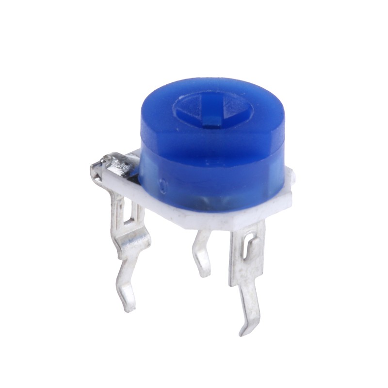 10 pcs - 3306F-1-103 10kΩ, Through Hole Trimmer Potentiometer 0.2W Top Adjust Bourns, 3306
