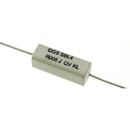 10 pcs - SBL4R005J TE Connectivity 5mΩ Metal Film Resistor 4W ±5% SBL4R005J