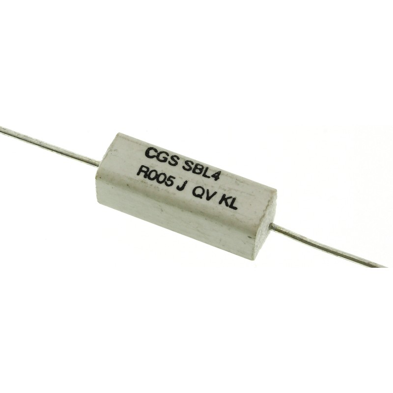 10 pcs - SBL4R005J TE Connectivity 5mΩ Metal Film Resistor 4W ±5% SBL4R005J