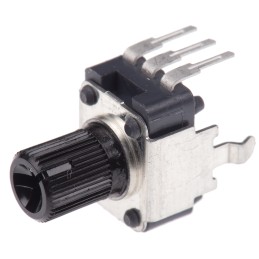 10 pcs - RK09K1130AP5 Alps Alpine 10kΩ Rotary Potentiometer 1-Gang Through Hole, RK09K1130AP5