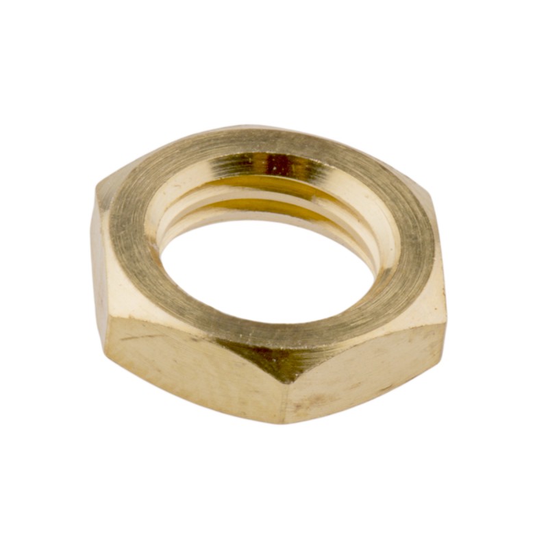 10 pcs - RS PRO Brass Locknut for Use with Temperature Sensor, M8, RoHS Compliant Standard