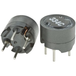 10 pcs - 12LRS153C Murata 15 μH ±20% Leaded Inductor, 3A Idc, 70mΩ Rdc, 1200LRS
