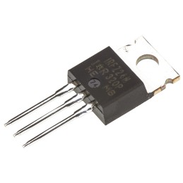 10 pcs - IRFZ24NPBF N-Channel MOSFET, 17 A, 55 V, 3-Pin TO-220AB Infineon IRFZ24NPBF