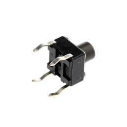 100 pcs - SKHHBWA010 Grey Stem Tactile Switch, SPST 50 mA @ 12 V dc 7mm Surface Mount