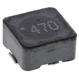 10 pcs - 744777147 Wurth, WE-PD Shielded Wire-wound SMD Inductor with a Ferrite Core, 47 μH ±20% Wire-Wound 1.03A Idc