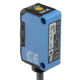 1 pcs - Sick Diffuse Photoelectric Sensor, Block Sensor, 2 mm - 100 mm Detection Range