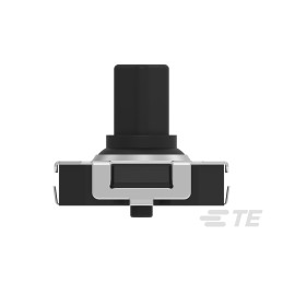 50 pcs - 2434804-1 Black Cap Tactile Switch, Single Pole Five Throw 50mA 3mm Surface Mount