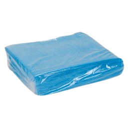 100 pcs - S3883 Harrison Wipes Heavy Weight Cloths 75gsm Red Polyester Cloths for Cleaning, Degreasing of 25