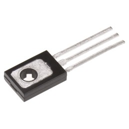 10 pcs - BD140 STMicroelectronics BD140 PNP Transistor, -3 A, -80 V, 3-Pin SOT-32