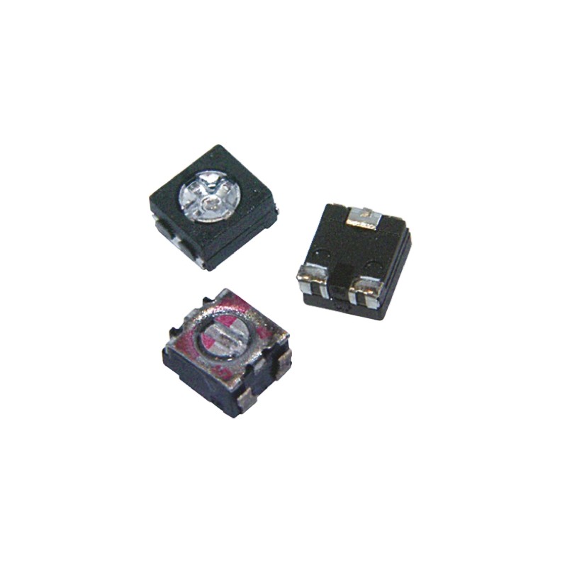 10 pcs - 3203X103P 10kΩ, SMD Trimmer Potentiometer 0.05W Top Adjust TE Connectivity, 3203