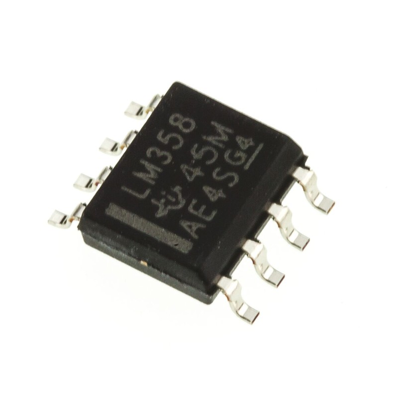 10 pcs - LM358D LM358D Texas Instruments, Op Amp, 700kHz, 5 - 28 V, 8-Pin SOIC