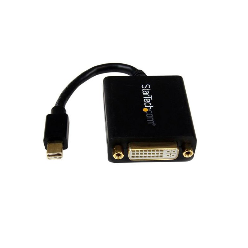 1 pcs - StarTech.com Mini DisplayPort to DVI Adapter, 130mm Length - 1920 x 1200 Maximum Resolution