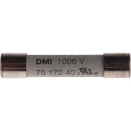 10 pcs - RS PRO Multimeter Fuse, 500mA, 1000V, 6.3 x 32mm, 6.3mm