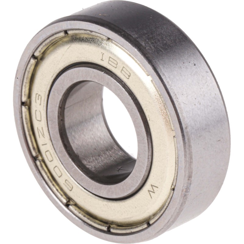 10 pcs - RS PRO 6001-2Z/C3 Single Row Deep Groove Ball Bearing- Both Sides Shielded 12mm I.D, 28mm O.D