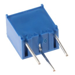 10 pcs - 3362W-1-103LF 10kΩ, Through Hole Trimmer Potentiometer 0.5W Side Adjust Bourns, 3362