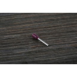 3 Pack of 100 - RS PRO Insulated Crimp Bootlace Ferrule, 8mm Pin Length, 1.1mm Pin Diameter, 0.25mm² Wire Size, Purple