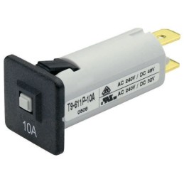 10 pcs - 4404.0005 1 Pole Non Fused Isolator Switch, 12 A