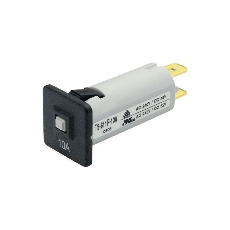 10 pcs - 4404.0005 1 Pole Non Fused Isolator Switch, 12 A