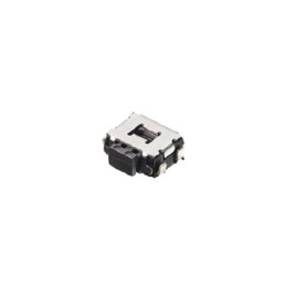 50 pcs - EVQP7M01P Black, Grey Push Plate Tactile Switch, SPST 50 mA Surface Mount
