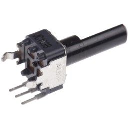 10 pcs - RK09K1130AH1 Alps Alpine 10kΩ Rotary Potentiometer 1-Gang Through Hole, RK09K1130AH1