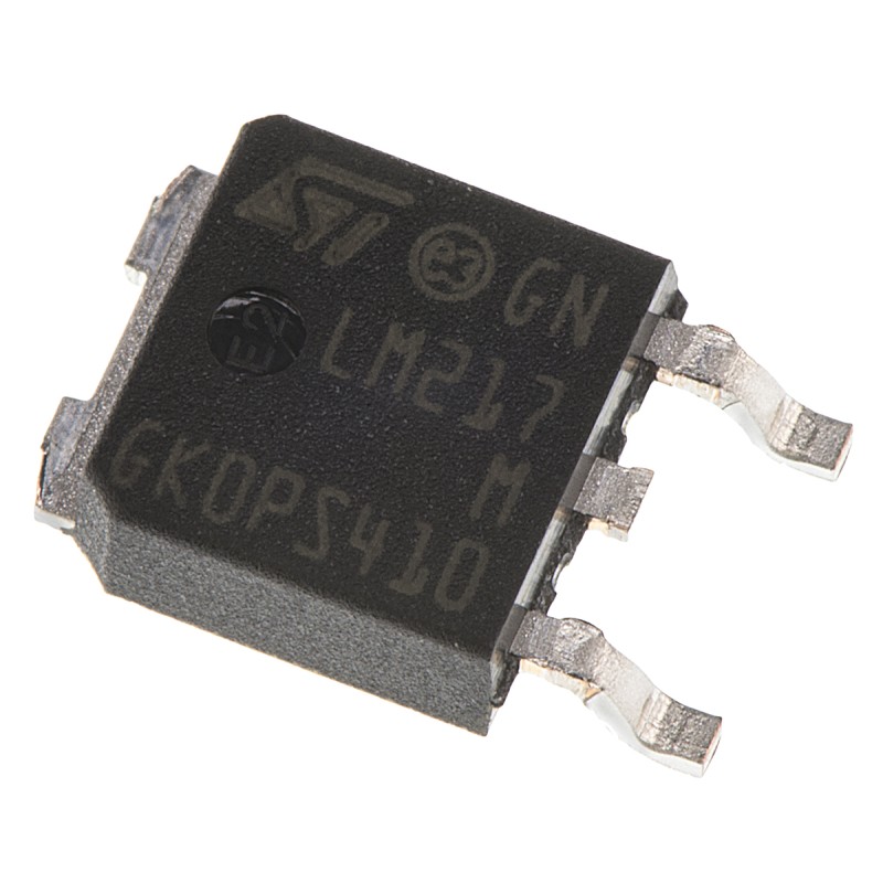 50 pcs - LM217MDT-TR STMicroelectronics LM217MDT-TR, 1 Linear Voltage, Voltage Regulator 200mA, 1.2 - 37 V 3-Pin, DPAK