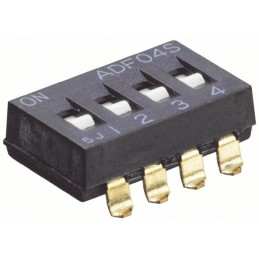 10 pcs - 1825059-6 TE Connectivity 2 Way Through Hole DIP Switch SPST