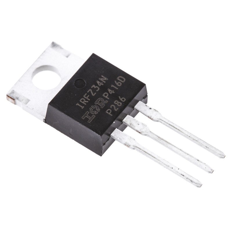 10 pcs - IRFZ34NPBF N-Channel MOSFET, 29 A, 55 V, 3-Pin TO-220AB Infineon IRFZ34NPBF