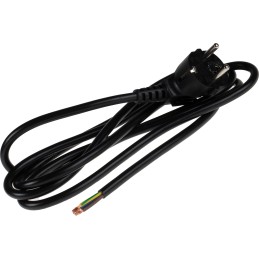 1 pcs - RS PRO Unterminated Type F German Plug Power Cord, 2m