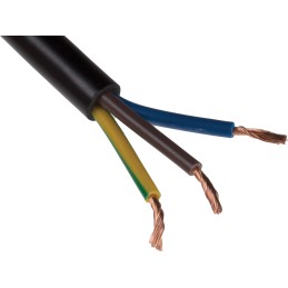 1 pcs - RS PRO Unterminated Type F German Plug Power Cord, 2m