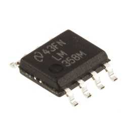 10 pcs - LM358M/NOPB LM358M/NOPB Texas Instruments, Precision, Op Amp, 1MHz, 5 - 28 V, 8-Pin SOIC