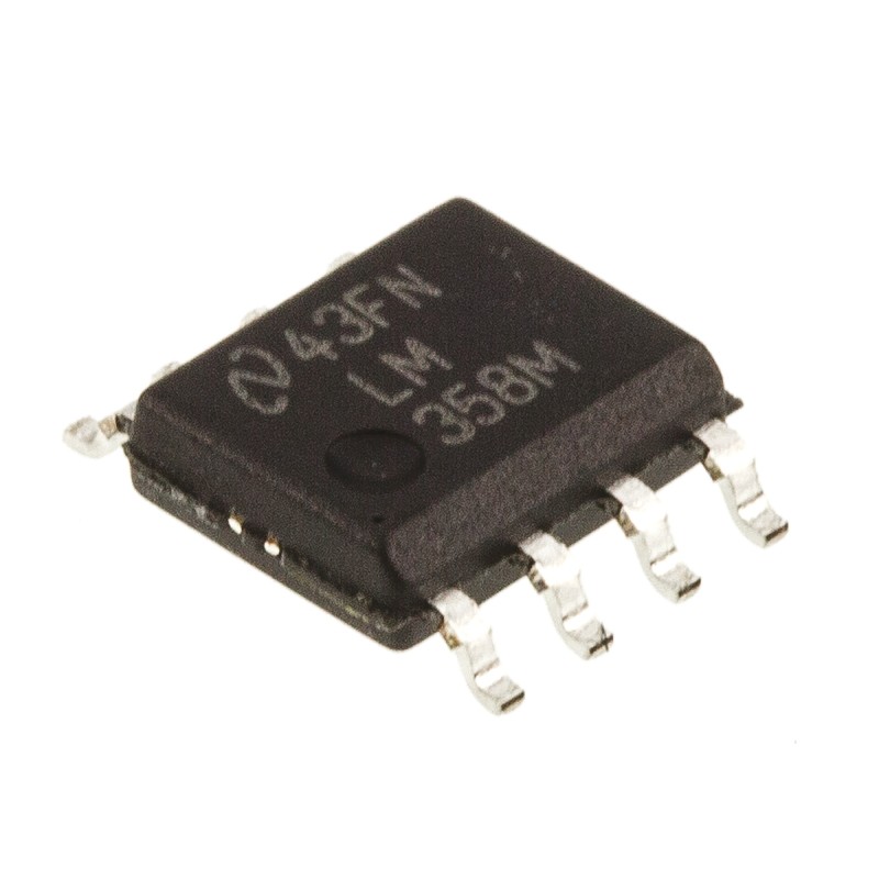 10 pcs - LM358M/NOPB LM358M/NOPB Texas Instruments, Precision, Op Amp, 1MHz, 5 - 28 V, 8-Pin SOIC